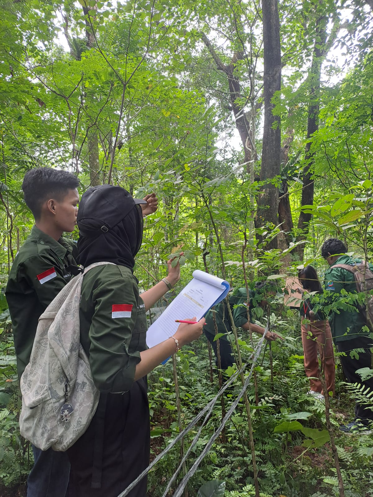 Praktik Lapangan Mahasiswa Manajemen Hutan di Arboretum Kwala Bekala Universitas Sumatara Utara
