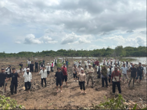 Mahasiswa Berdampak : Penanaman Mangrove di Desa Pasar Rawa Kabupaten Langkat